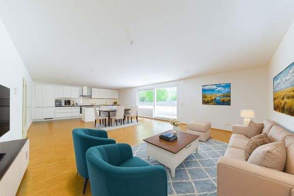 Einrichtungsbeispiel Wohnzimmer