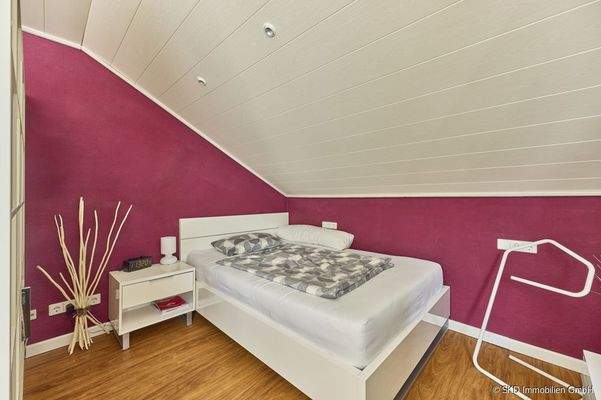 Blick ins 3. Schlafzimmer