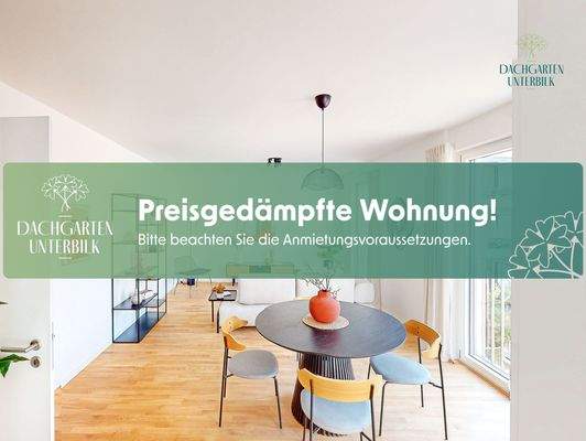 Preisgedämpfte Wohnung