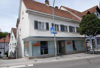 Eingang Ladengeschäft