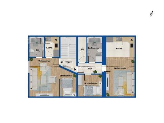 Grundriss Dachgeschoss