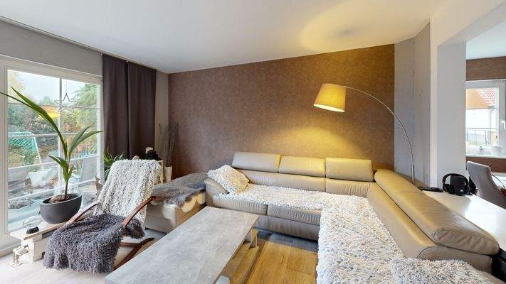 Wohnzimmer im Erdgeschoss