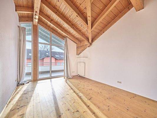 2. Schlafzimmer mit Balkonzugang