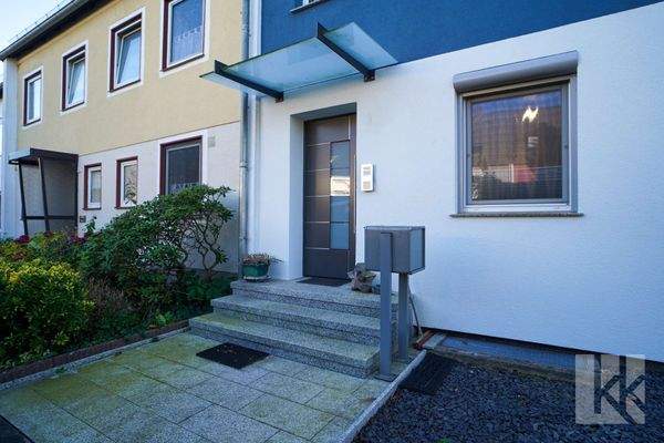 Gepflegter Hauseingang