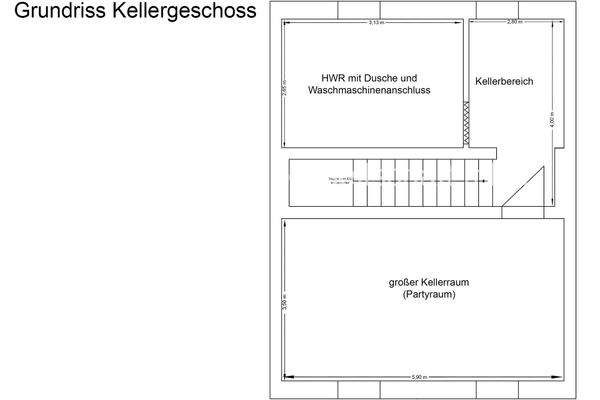 Grundriss Kellergeschoss