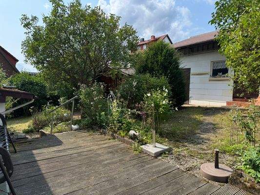 Terrasse (von Küche aus)