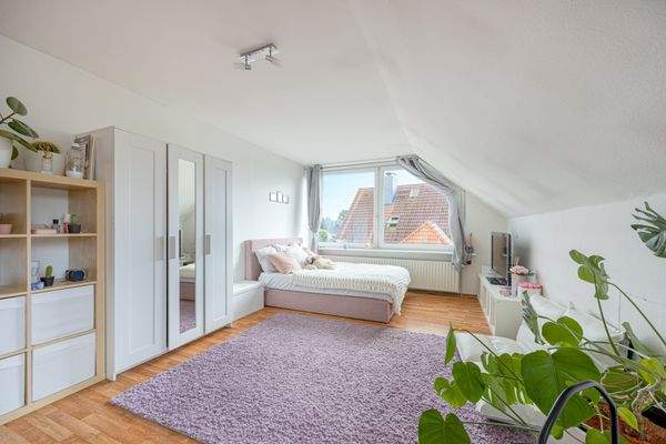 Schlafzimmer 2 im Dachgeschoss