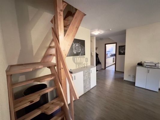 Treppe zum DG