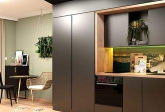 Beispiel Mikroapartment (Visualisierung)