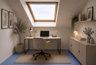 Büro KI Home Staging