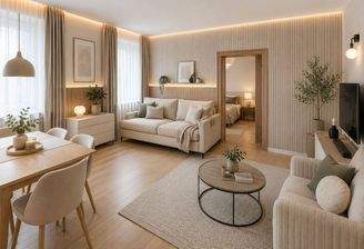 Wohnzimmer - Visualisierung