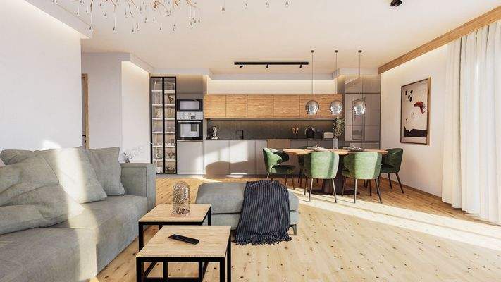 KITZIMMO-Grundstück mit Baugenehmigung für 5 Wohnungen - Immobilien Söll.