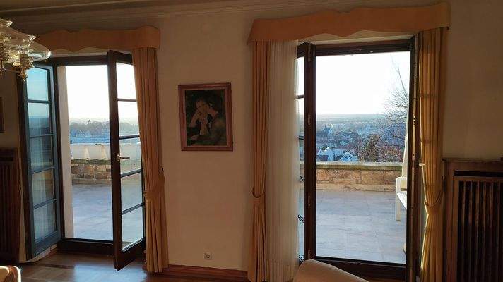 Wohnzimmerausgang Terrasse