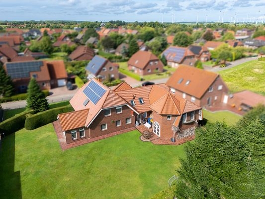 Blick auf die Immobilie