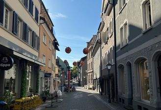 Blick in die Neugasse