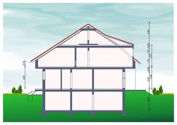 Bex-WuW-Grundriss (Schnitt)
