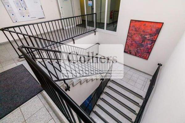 Innenansicht Treppenhaus Büro