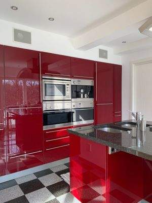 hochwertige EBK in Penthousewhg