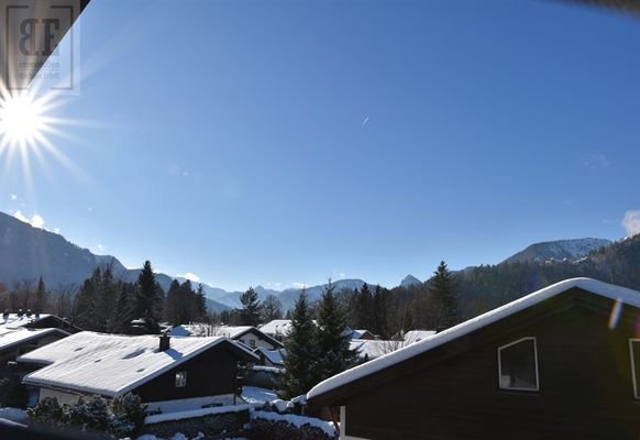 Blick vom Süd-/West-Balkon