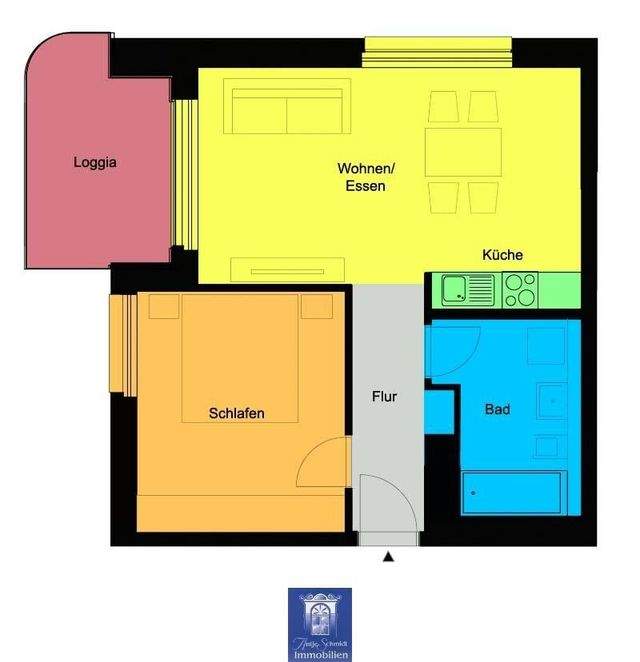 Gemütliches und modernes Wohnen in Citylage! Loggia und hochwertige Ausstattung! - Photo 1