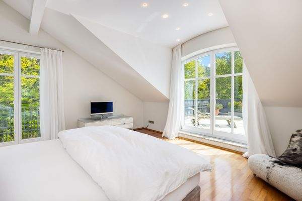 Materschlafen mit Dachterrasse