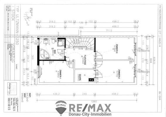 27.  Reihenhaus 1220 Wien - Grundriss