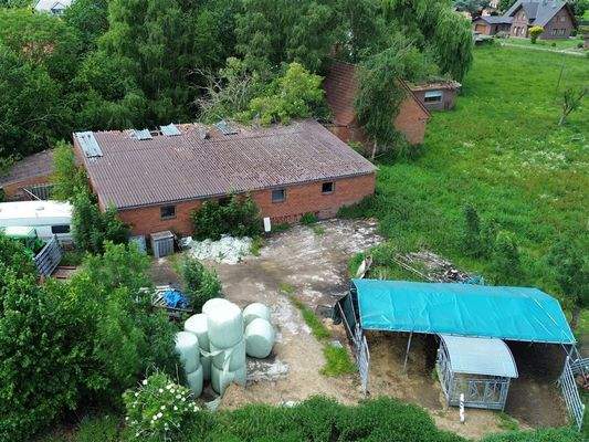 Stallgebäude Abriss