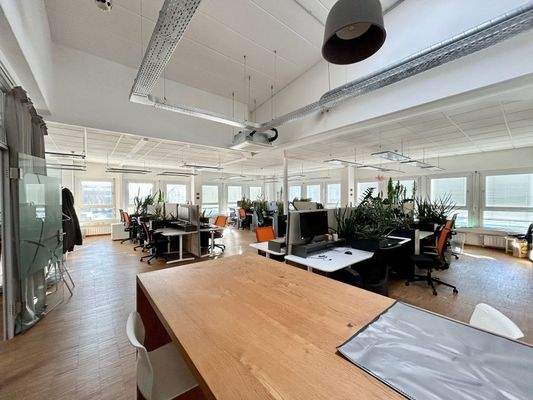 Blick in das Büro