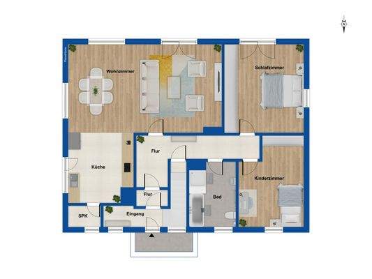 Grundriss Erdgeschoss