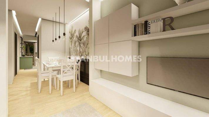 Furnished Whole Apartment Building in Istanbul with 5 Floors
