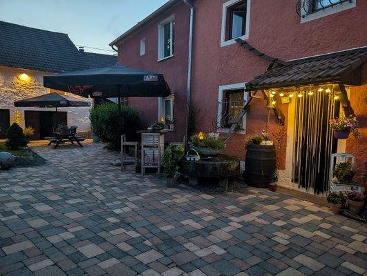 Innenhof Abend