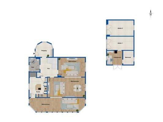 Grundriss Erdgeschoss