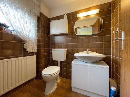 Gäste-WC Erdgeschoss