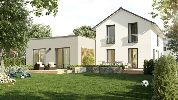 Einfamilienhaus-Aura-125-Mehrgenerationen-Putz-Gar