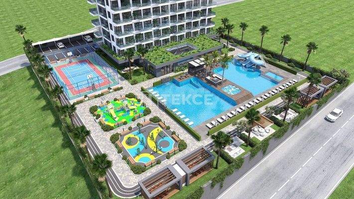 Stunning City and Sea View Flats in Mahmutlar Alanya