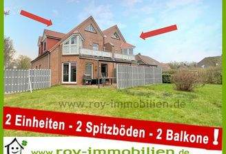 2 DG-Wohneinheiten mit Balkon