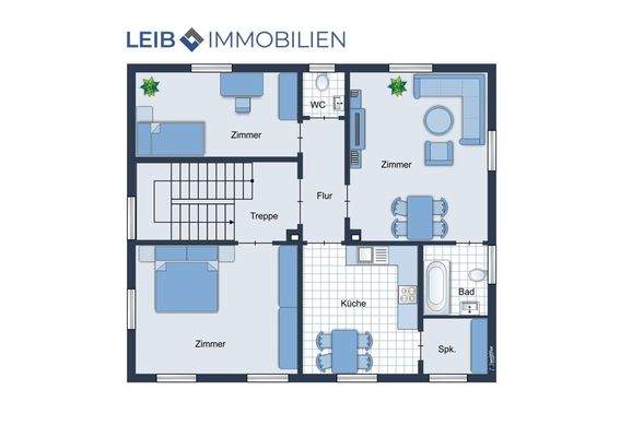 Grundriss Obergeschoss