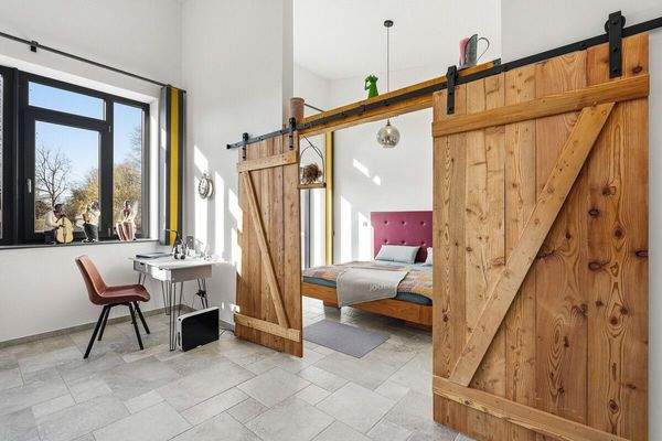 Ansicht Büro in Richtung Schlafzimmer