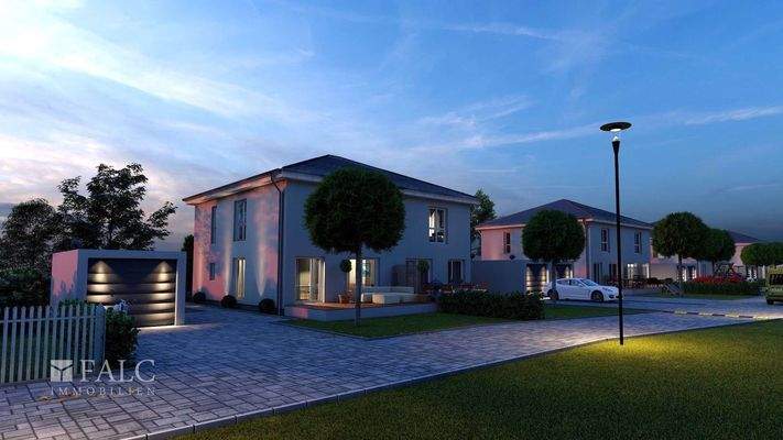 Beispielbebauung DHH