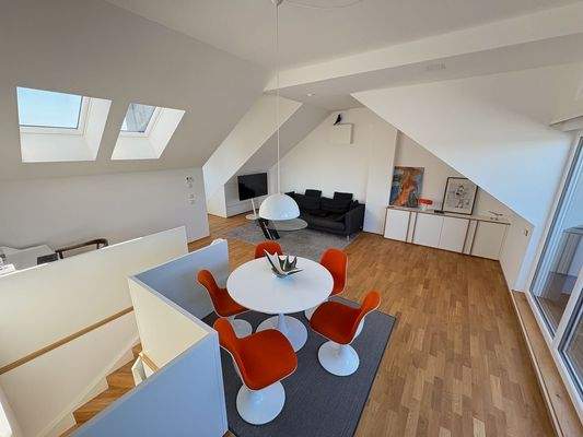 offenes Wohn/-Esszimmer