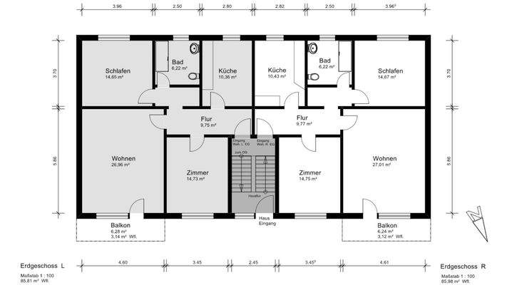 Grundriss Erdgeschoss