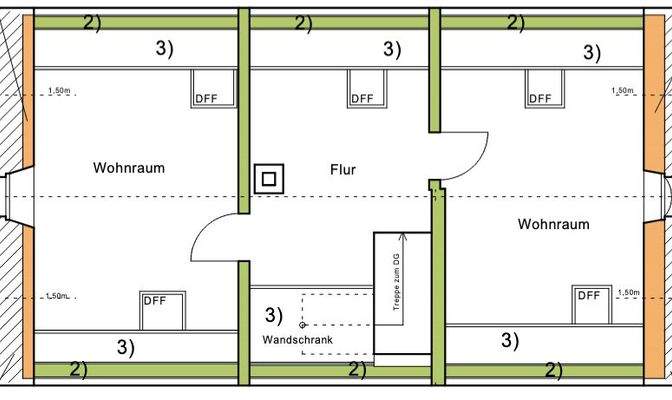 Grundriss Dachgeschoss