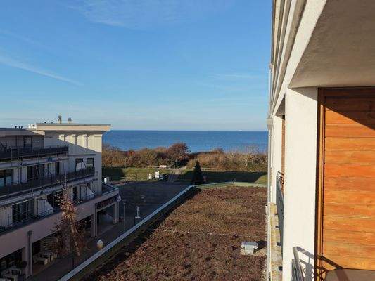 Meerblick vom Balkon