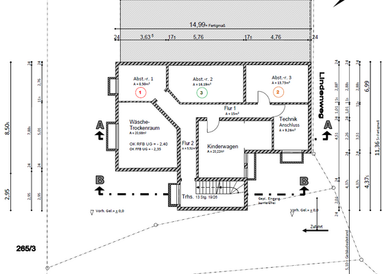 Grundriss UG