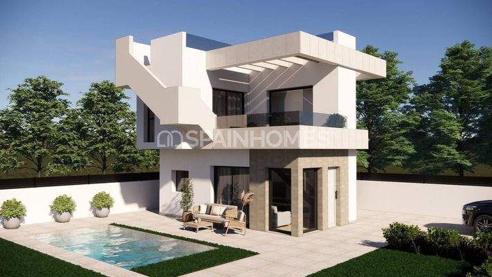 Elegant Houses Near Torrevieja Beaches in Los Montesinos