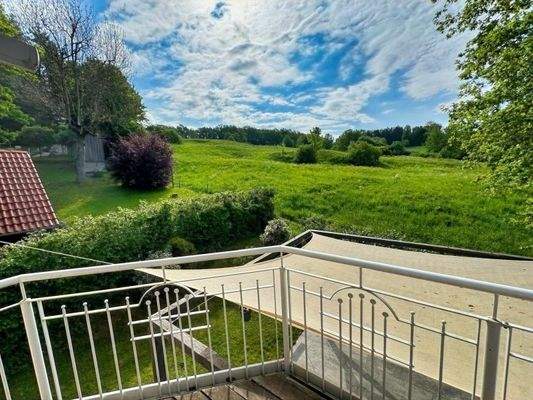 Traumblick vom Balkon