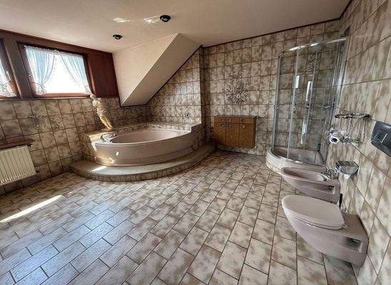 Masterbad mit WC und Bidet