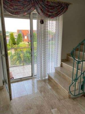 Balkon aus Treppenhaus 1.OG