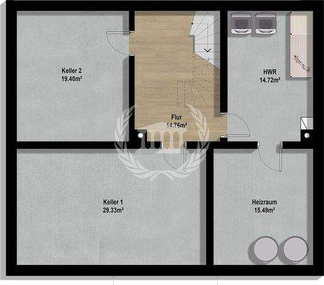 Kellergeschoss Teublitz