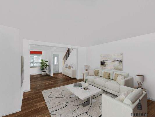 Wohnbereich gestaged